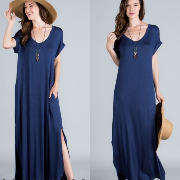Sweetbb Dresses & Skirts - LAST 1!!Navy Maxi Dress